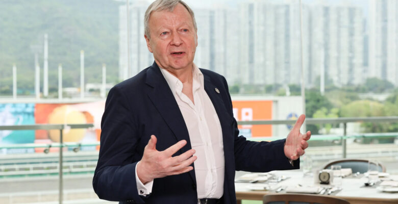 Winfried Engelbrecht-Bresges, chief executive of the Hong Kong Jockey Club